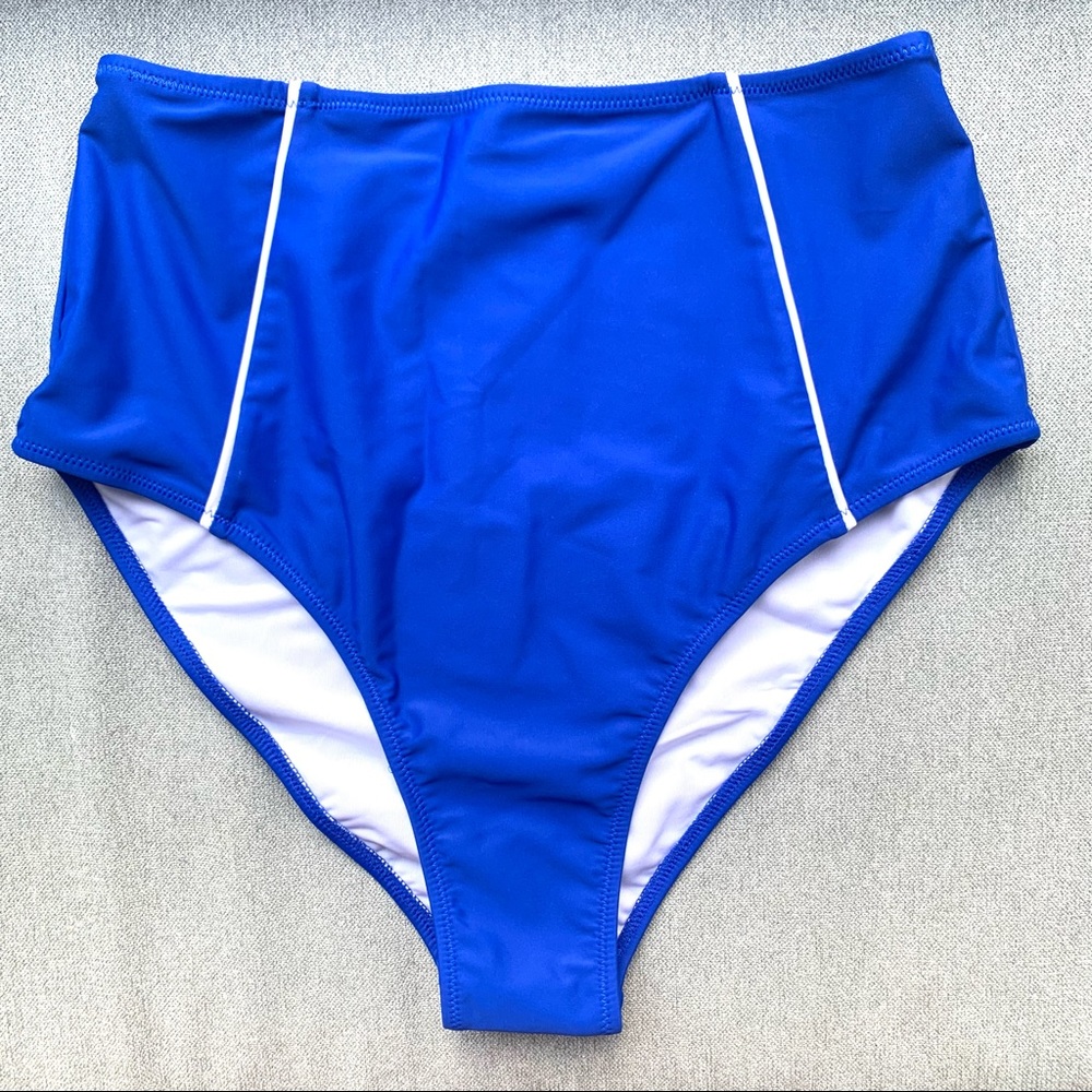 Royal blue bikini bottoms